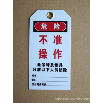 PVC lock out tag out lockout and tagout devices safety tags labels